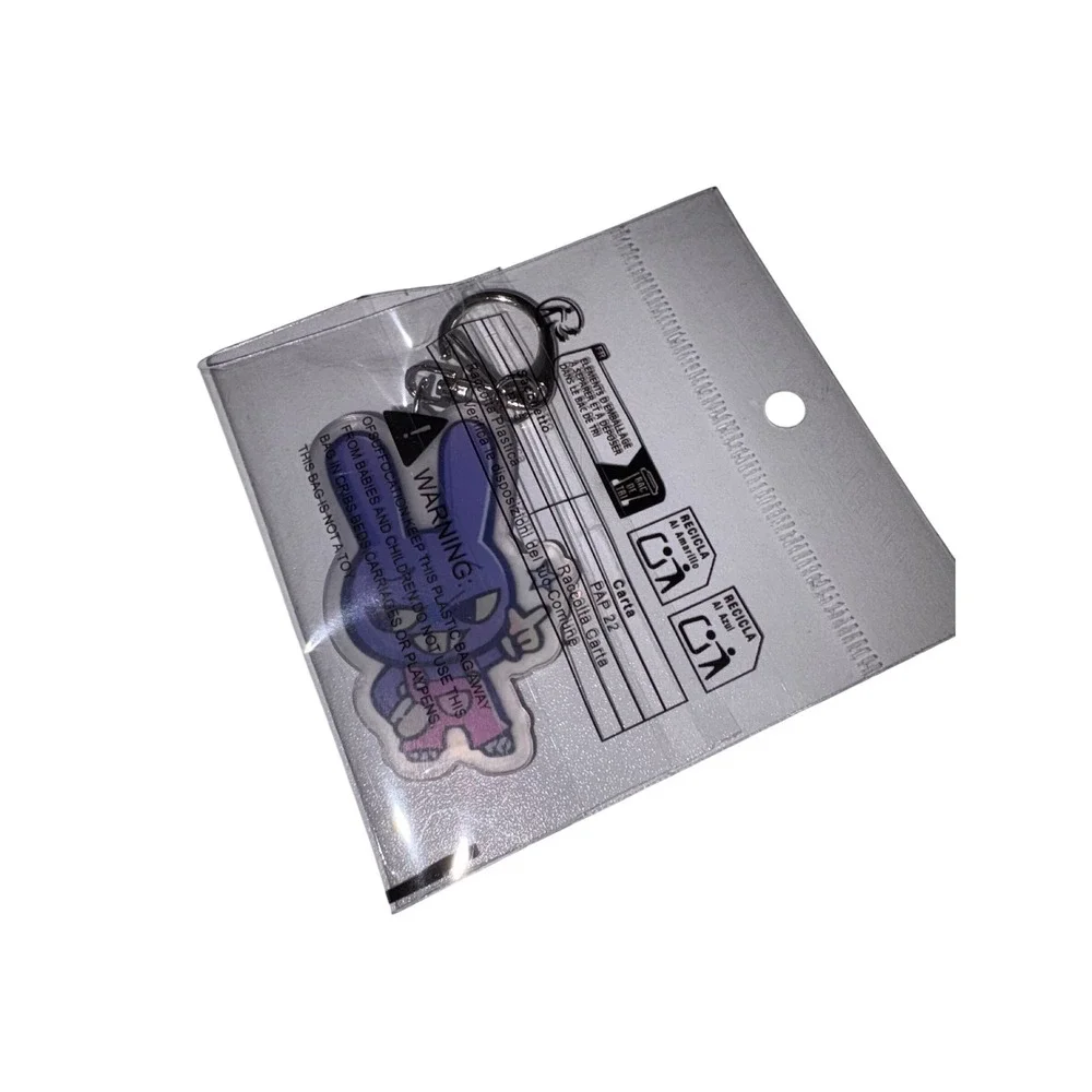 Mini Jax The Amazing Digital Circus Acrylic Keychain Purple Bunny Bag Charm 2 in